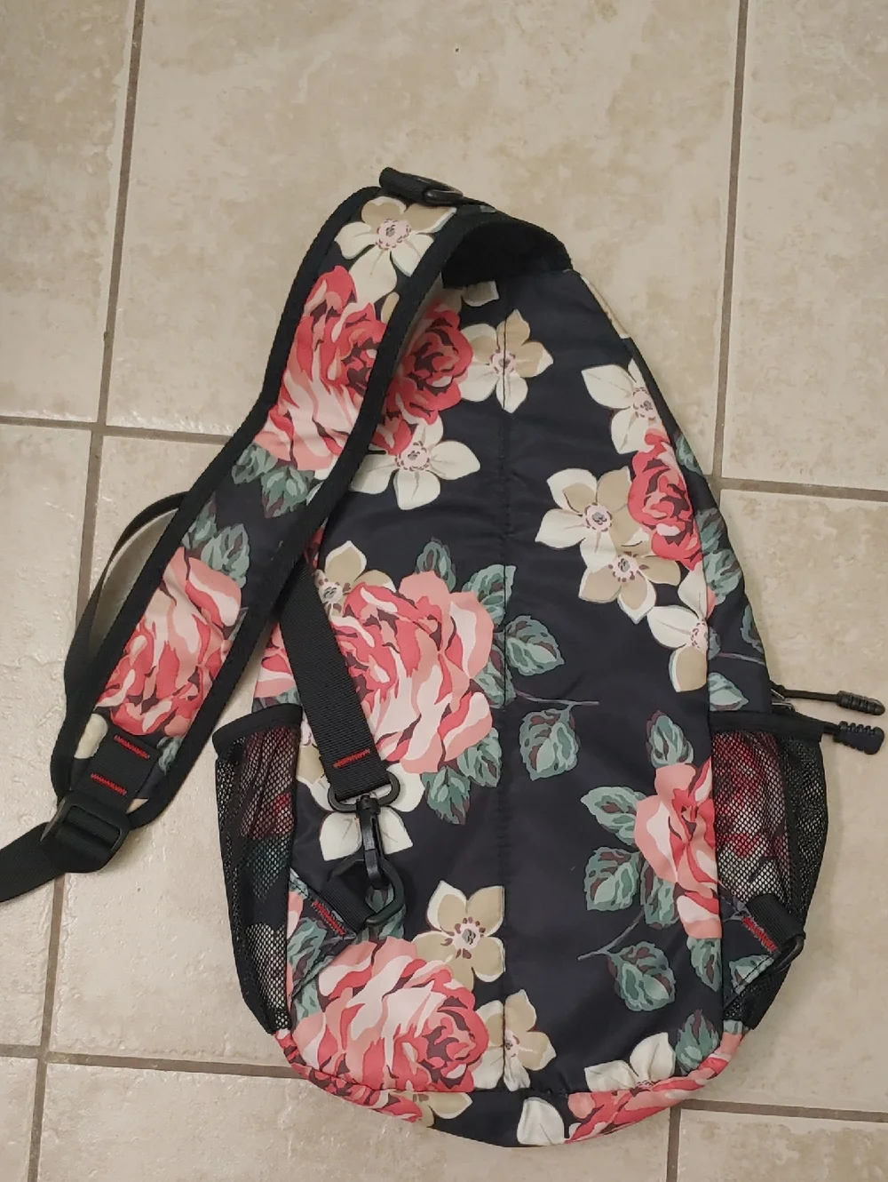 Mosiso Floral Sling Backpack